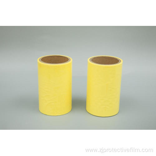 yellow color cotton picker packing bale wrap film